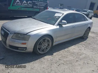 2008 Audi A8 L 4.2L with VIN WAUMV94E98N014228, listed as a IAAI auction lot 41291694 with 177,942 mi miles. Bid and sale history available at carsss.com. Image 2.