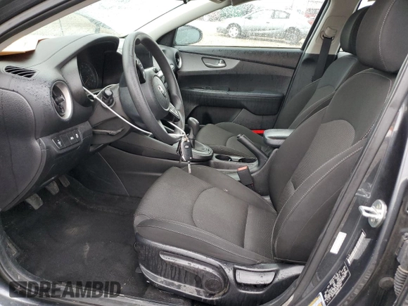 2021 Kia Forte FE with VIN 3KPF24AD7ME379461, listed as a Copart auction lot 55777005 with 74,778 mi miles and Salvage title. Bid and sale history available at DreamBid. Image 7.