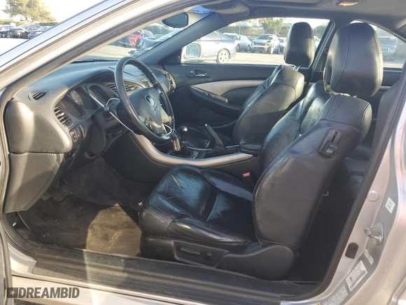 2003 Acura CL Type S with VIN 19UYA41663A011689, listed as a Copart auction lot 44245305 with 190,444 mi miles and Salvage Title. Bid and sale history available at carsss.com. Image 7.