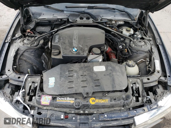 2015 BMW 3 Series 328i with VIN WBA3A5G51FNS87205, listed as a Copart auction lot 47498005 with 65,523 mi miles and Salvage Title. Bid and sale history available at DreamBid. Image 12.