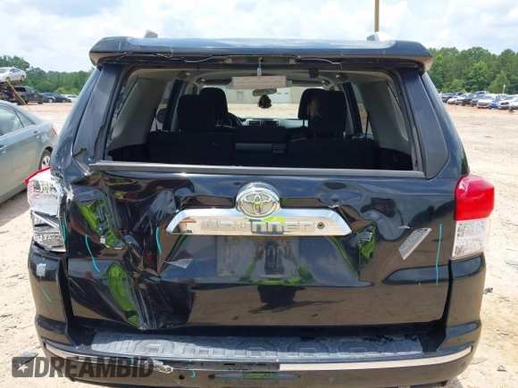 2012 Toyota 4Runner SR5 with VIN JTEZU5JR4C5042986, listed as a IAAI auction lot 42496203 with 153,431 mi miles and . Bid and sale history available at DreamBid. Image 6.