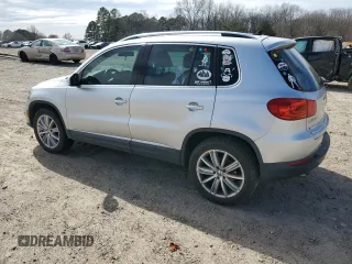 2012 Volkswagen Tiguan SE with VIN WVGAV7AX4CW520340, listed as a Copart auction lot 48210815 with 120,006 mi miles and Clean title. Bid and sale history available at DreamBid. Image 2.