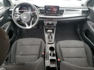 2021 Kia Rio LX with VIN 3KPA24AD4ME410787, listed as a Copart auction lot 48176065 with 66,296 mi miles and Salvage Title. Bid and sale history available at carsss.com. Image 8.