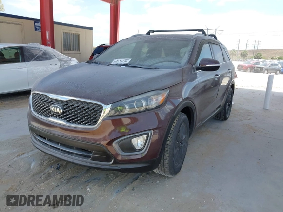 2016 Kia Sorento LX with VIN 5XYPGDA52GG139983, listed as a IAAI auction lot 42134996 with 120,259 mi miles. Bid and sale history available at carsss.com. Image 2.