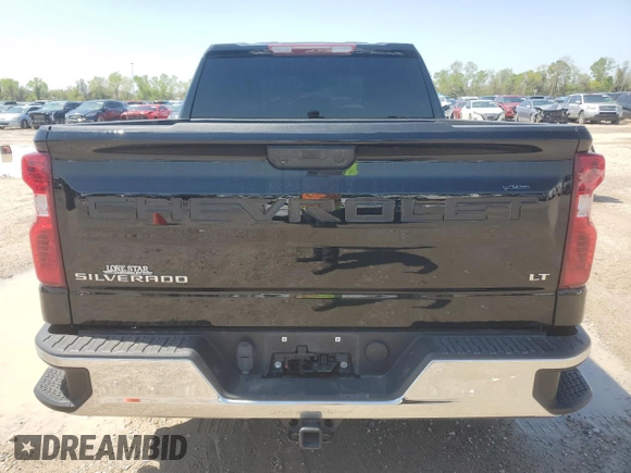 2022 Chevrolet Silverado 1500 LT with VIN 2GCPACED0N1505623, listed as a Copart auction lot 47009305 with 48,485 mi miles and Salvage Title. Bid and sale history available at carsss.com. Image 6.
