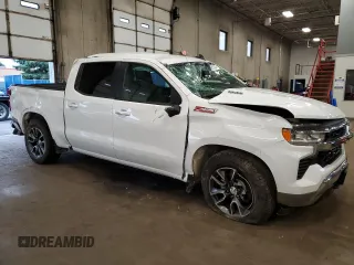 2022 Chevrolet Silverado 1500 LT with VIN 1GCUDDET3NZ599141, listed as a Copart auction lot 68729434 with 72,366 mi miles and Salvage Title. Bid and sale history available at DreamBid. Image 4.