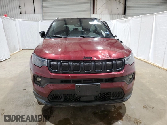 2022 Jeep Compass Altitude with VIN 3C4NJCBB1NT198276, listed as a Copart auction lot 74834184 with 31,729 mi miles and Clean title. Bid and sale history available at DreamBid. Image 5.