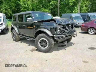 2022 Ford Bronco with VIN 1FMEE5DP6NLB29910, listed as a Copart auction lot 63012245 with 50,354 mi miles and Salvage title. Bid and sale history available at DreamBid. Image 13.