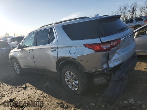 2020 Chevrolet Traverse LT Cloth with VIN 1GNEVMKW6LJ199884, listed as a Copart auction lot 44105835 with 74,651 mi miles and Salvage Title. Bid and sale history available at DreamBid. Image 2.