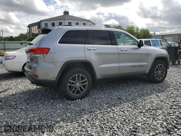 2018 Jeep Grand Cherokee Limited with VIN 1C4RJFBG9JC280339, listed as a Copart auction lot 58921525 with 96,198 mi miles and Salvage title. Bid and sale history available at DreamBid. Image 3.