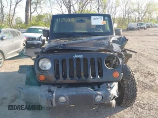 2007 Jeep Wrangler Sahara with VIN 1J4FA54167L204991, listed as a IAAI auction lot 42098918 with 236,845 mi miles and . Bid and sale history available at DreamBid. Image 13.