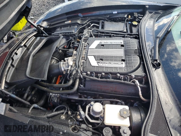 2016 Chevrolet Corvette Z06 1LZ with VIN 1G1YN2D62G5613452, listed as a Copart auction lot 74328594 with 0 mi miles and Salvage Title. Bid and sale history available at carsss.com. Image 11.