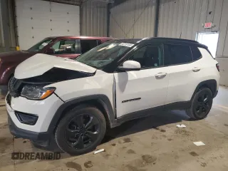 2020 Jeep Compass Latitude with VIN 3C4NJDBB1LT157875, listed as a Copart auction lot 60310155 with 81,817 mi miles and Salvage title. Bid and sale history available at DreamBid. Image 1.
