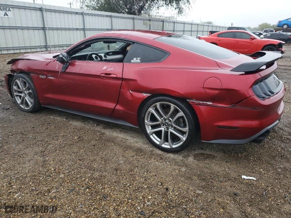 2019 Ford Mustang GT with VIN 1FA6P8CF0K5143045, listed as a Copart auction lot 89377335 with NaN miles and Salvage Title. Bid and sale history available at carsss.com. Image 2.