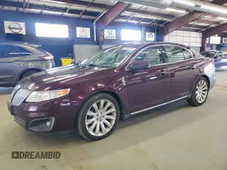 2011 Lincoln MKS EcoBoost with VIN 1LNHL9FT2BG612853, listed as a Copart auction lot 53654885 with 299,599 mi miles and Clean Title. Bid and sale history available at DreamBid. Image 1.