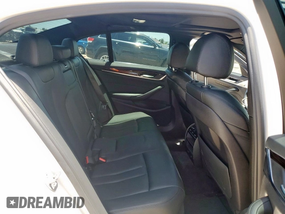 2018 BMW 5 Series 530i with VIN WBAJA5C55JG899661, listed as a Copart auction lot 58302215 with 62,112 mi miles and Salvage title. Bid and sale history available at DreamBid. Image 10.