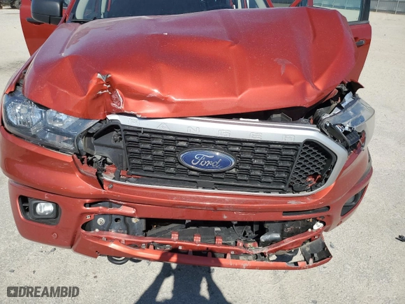 2019 Ford Ranger XL with VIN 1FTER4FH0KLA92454, listed as a Copart auction lot 46121355 with 113,888 mi miles and Salvage Title. Bid and sale history available at carsss.com. Image 12.