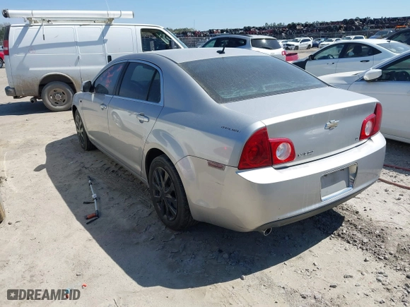 2008 Chevrolet Malibu LT w/1LT with VIN 1G1ZH57B08F250165, listed as a IAAI auction lot 41784650 with 200,156 mi miles. Bid and sale history available at carsss.com. Image 3.