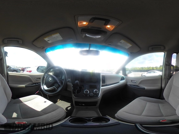 2015 Toyota Sienna LE AAS with VIN 5TDKK3DC7FS685452, listed as a IAAI auction lot 41942789 with 194,163 mi miles. Bid and sale history available at carsss.com. Image 18.
