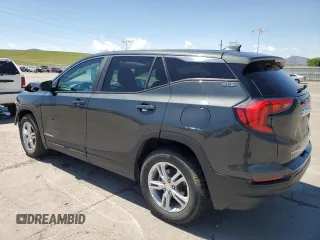 2021 GMC Terrain SLE with VIN 3GKALTEV8ML358946, listed as a Copart auction lot 55696405 with 59,927 mi miles and Salvage title. Bid and sale history available at DreamBid. Image 2.