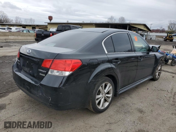 2013 Subaru Legacy Premium with VIN 4S3BMBG69D3040939, listed as a Copart auction lot 52679255 with Not provided miles and Salvage title. Bid and sale history available at DreamBid. Image 4.