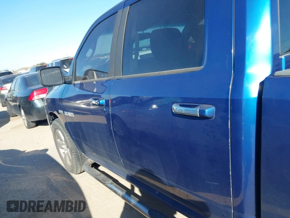 2009 Dodge 1500 SLT with VIN 1D3HB13T49J501786, listed as a IAAI auction lot 41726367 with 205,546 mi miles and . Bid and sale history available at DreamBid. Image 14.