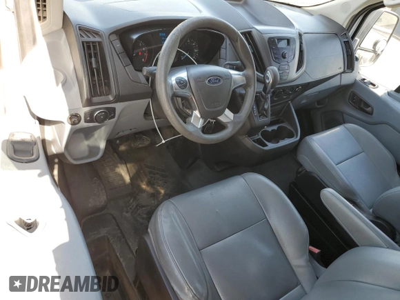 2015 Ford Transit Cargo with VIN 1FTNR2CM7FKA15808, listed as a Copart auction lot 55342165 with 98,996 mi miles and Salvage Title. Bid and sale history available at DreamBid. Image 8.