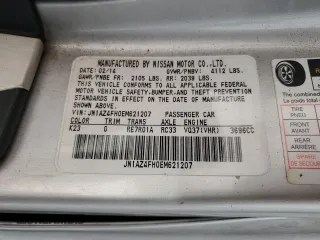 2014 Nissan 370Z Touring with VIN JN1AZ4FH0EM621207, listed as a Copart auction lot 50928485 with Not Provided miles and Salvage Title. Bid and sale history available at DreamBid. Image 13.
