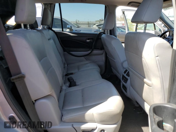 2016 Honda Pilot EX-L with VIN 5FNYF6H52GB067621, listed as a Copart auction lot 53848105 with 75,332 mi miles and Salvage Title. Bid and sale history available at carsss.com. Image 11.