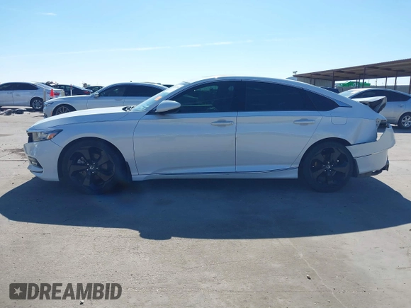 2018 Honda Accord Touring z VIN 1HGCV1F96JA144076, wystawiony jako IAAI lot #41561688 z przebiegiem 125 539 mil mil oraz . Historia ofert i sprzedaży dostępna na DreamBid. Obrazek 14.