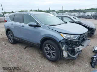 2022 Honda CR-V EX with VIN 7FARW2H55NE027998, listed as a IAAI auction lot 40089442 with 29,880 mi miles. Bid and sale history available at carsss.com. Image 1.