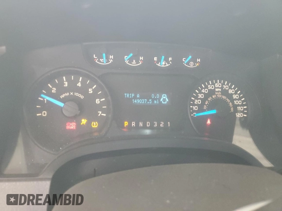 2013 Ford F-150 XL with VIN 1FTNF1CF3DKF27342, listed as a Copart auction lot 55124045 with 149,037 mi miles and Salvage title. Bid and sale history available at DreamBid. Image 9.
