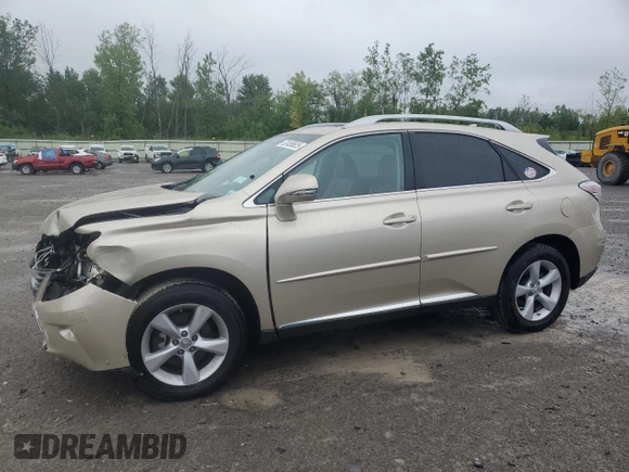 2015 Lexus RX 350 with VIN 2T2BK1BA9FC283796, listed as a Copart auction lot 62489825 with 104,372 mi miles and Salvage title. Bid and sale history available at DreamBid. Image 1.