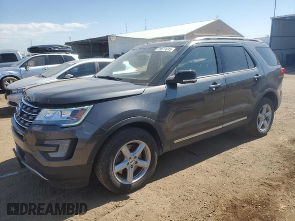 2017 Ford Explorer XLT z VIN 1FM5K8DH1HGC75809, wystawiony jako Copart lot #59673915 z przebiegiem 148 154 mil mil oraz Szkoda całkowita • Salvage title. Historia ofert i sprzedaży dostępna na DreamBid. Obrazek 1.