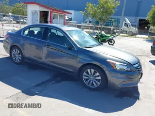 2012 Honda Accord EX z VIN 1HGCP2F76CA154981, wystawiony jako IAAI lot #41869843 z przebiegiem 127 457 mil mil oraz . Historia ofert i sprzedaży dostępna na DreamBid. Obrazek 1.