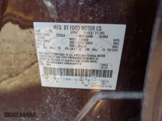 2009 Ford Edge Limited with VIN 2FMDK49C39BA49572, listed as a Copart auction lot 50389765 with 194,428 mi miles and Salvage Title. Bid and sale history available at carsss.com. Image 13.