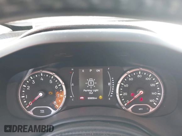 2017 Jeep Renegade Latitude with VIN ZACCJABB3HPG05926, listed as a IAAI auction lot 42157458 with 90,859 mi miles and . Bid and sale history available at DreamBid. Image 7.