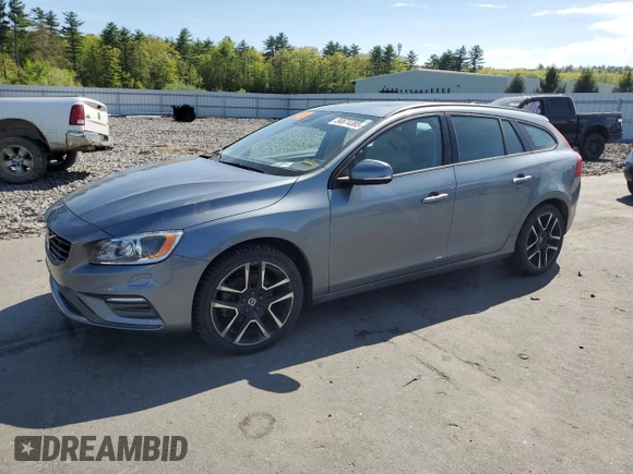 2018 Volvo V60 Dynamic with VIN YV140MEL2J2379191, listed as a Copart auction lot 56674385 with Not provided miles and Salvage title. Bid and sale history available at DreamBid. Image 1.