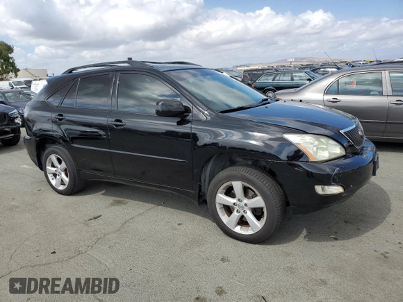 2004 Lexus RX 330 with VIN JTJHA31U340014612, listed as a Copart auction lot 71607934 with 191,094 mi miles and Salvage Title. Bid and sale history available at carsss.com. Image 4.
