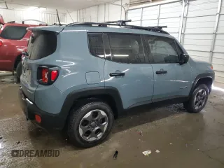 2017 Jeep Renegade Sport with VIN ZACCJBAB1HPG23090, listed as a Copart auction lot 52855115 with 72,821 mi miles and Salvage Title. Bid and sale history available at carsss.com. Image 3.
