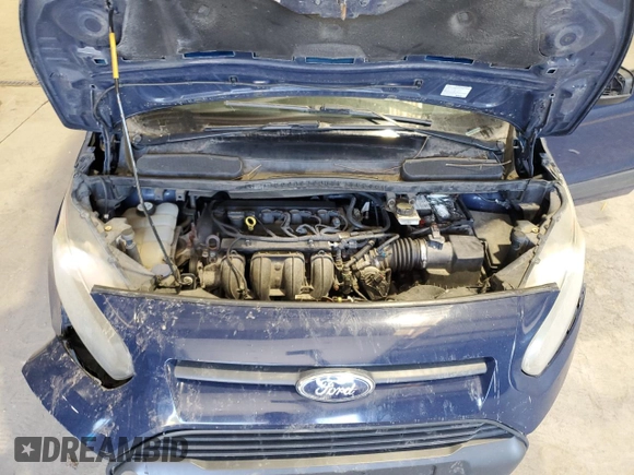 2014 Ford Transit Connect XLT with VIN NM0LE7F71E1156803, listed as a Copart auction lot 63474245 with 348,140 mi miles and Salvage title. Bid and sale history available at DreamBid. Image 12.