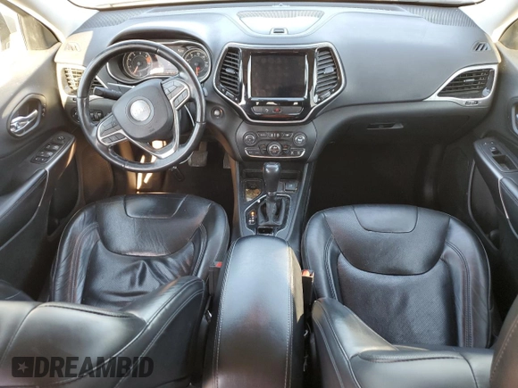2019 Jeep Cherokee Limited с VIN 1C4PJLDB1KD185048, выставлен на аукционе Copart как лот 87480664 с пробегом 186 938 миль миль и Списание • Salvage title. История ставок и продаж доступна на DreamBid. Изображение 8.