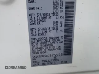 2016 Nissan Rogue SV z VIN 5N1AT2MV5GC825923, wystawiony jako Copart lot #87310844 z przebiegiem 68 534 mil mil oraz Szkoda całkowita • Salvage title. Historia ofert i sprzedaży dostępna na DreamBid. Obrazek 13.