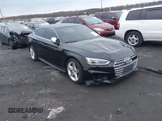 2019 Audi S5 Sportback Premium Plus z VIN WAUB4CF55KA069388, wystawiony jako IAAI lot #41007383 z przebiegiem 75 393 mil mil oraz . Historia ofert i sprzedaży dostępna na DreamBid. Obrazek 1.