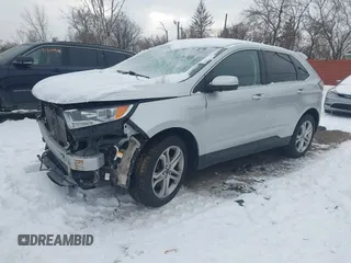 2018 Ford Edge Titanium with VIN 2FMPK4K89JBC14502, listed as a IAAI auction lot 41321136 with 143,052 mi miles. Bid and sale history available at carsss.com. Image 19.