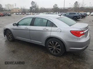 2013 Chrysler 200 Limited with VIN 1C3CCBCG7DN600889, listed as a Copart auction lot 46275575 with 124,263 mi miles and Salvage Title. Bid and sale history available at carsss.com. Image 2.