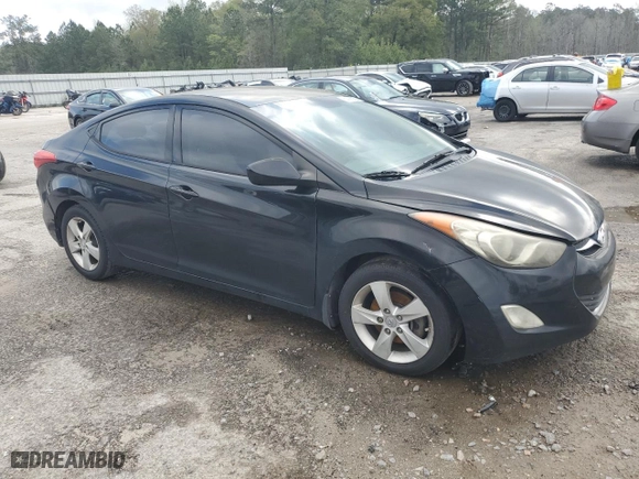 2013 Hyundai Elantra Limited PZEV with VIN 5NPDH4AE8DH204405, listed as a Copart auction lot 50998255 with 241,071 mi miles and Clean Title. Bid and sale history available at carsss.com. Image 4.
