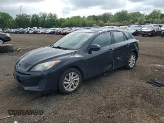 2012 Mazda 3 i Touring z VIN JM1BL1L81C1634732, wystawiony jako Copart lot #58502865 z przebiegiem 198 511 mil mil oraz Szkoda całkowita • Salvage title. Historia ofert i sprzedaży dostępna na DreamBid. Obrazek 1.