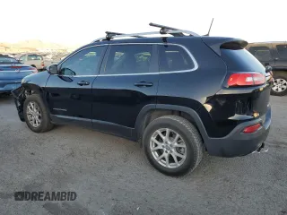 2018 Jeep Cherokee Latitude Plus with VIN 1C4PJLLX3JD580442, listed as a Copart auction lot 77999834 with 77,190 mi miles and Salvage Title. Bid and sale history available at carsss.com. Image 2.