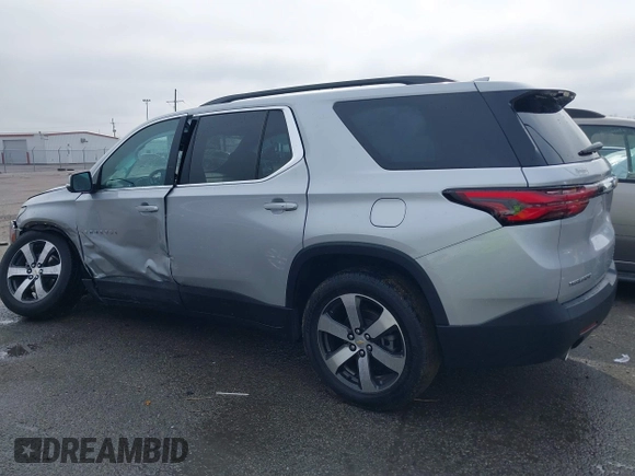 2022 Chevrolet Traverse LT Leather with VIN 1GNERHKW7NJ128403, listed as a IAAI auction lot 41384893 with 100,661 mi miles. Bid and sale history available at carsss.com. Image 14.